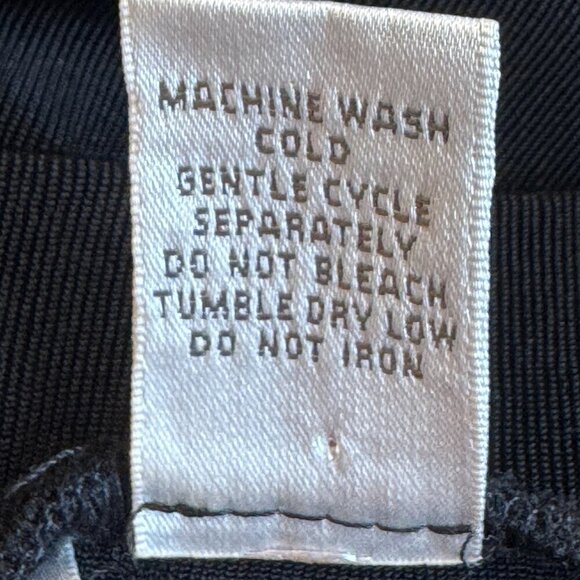 Chico’s Travelers Jordana Swing Skirt Black Flared Skirt with Elastic Waist  XL - Picture 8 of 8